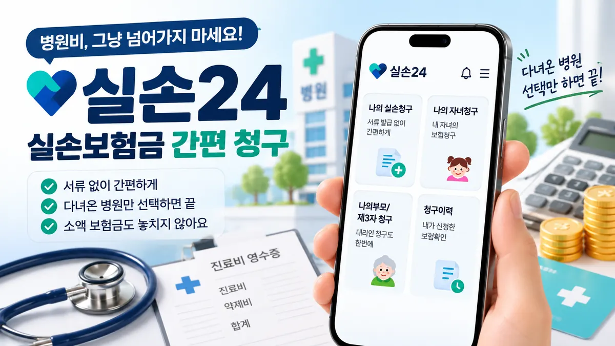 실손24 사용 후기｜귀찮아서 놓치기 쉬운 보험금, 병원 미등록이면?